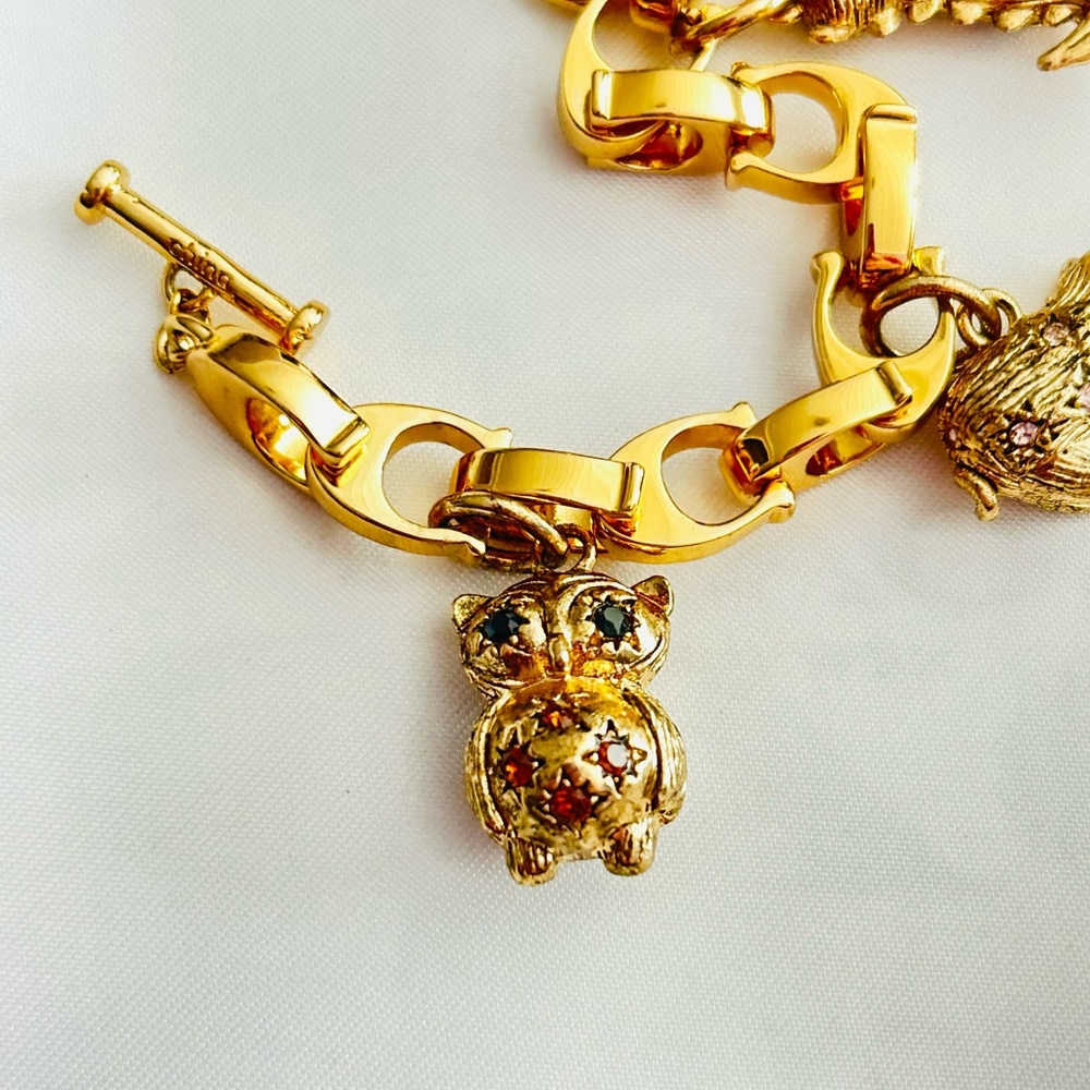 💰SOLD💰RARE NWOT Coach Charm Bracelet - Picture 8 of 13
